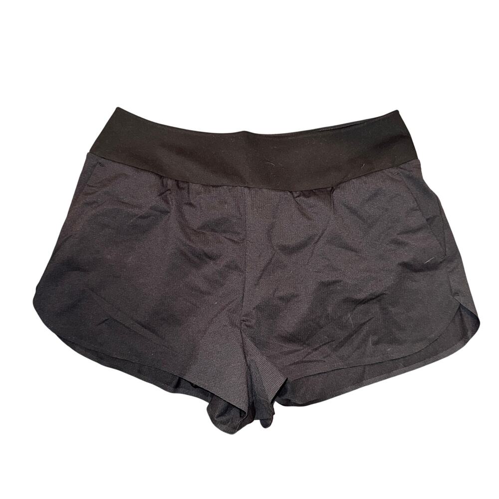 Uniqlo Ultra Stretch Active Running Shorts Women's Sz XL Black Lined Pockets NWT